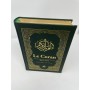 Le CORAN - Essai de traduction du Coran - Bilingue - 2 couleurs - Vert bouteille ( couverture luxe et dorure sur tranche)