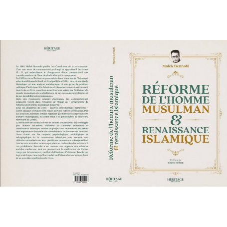 Réforme de l’homme musulman & renaissance islamique - Malek Bennabi - Héritage Editions