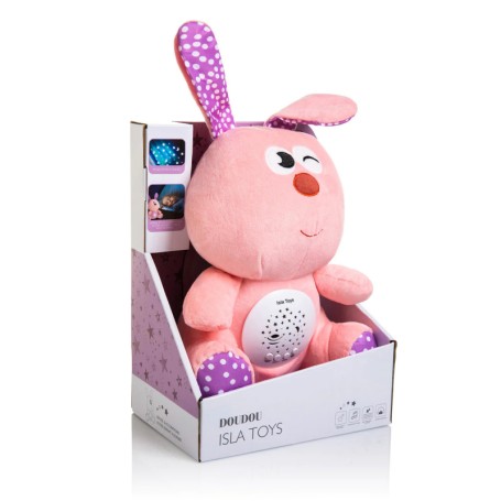 Peluche Lapin Veilleuse Coranique Islatoys- Doudou Parlant Pour Enfant
