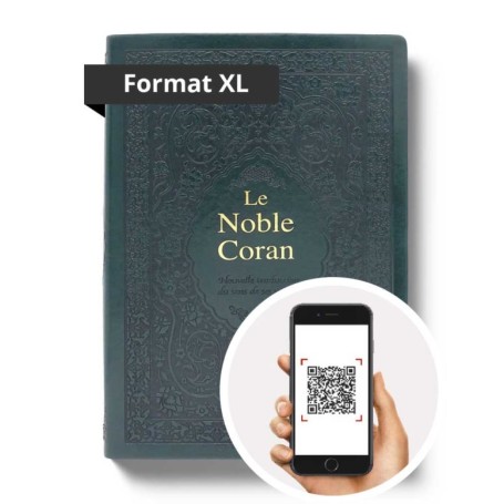 Noble Coran Bilingue Grand Format avec codes QR