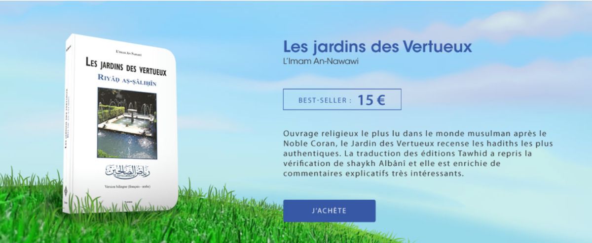 Jardins des Vertueux - Riyad As-Salihin